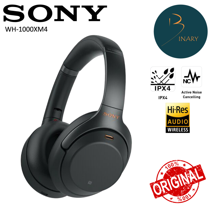 Sony WH 1000XM4 Wireless Digital Noise Cancelling Over Ear Headphones