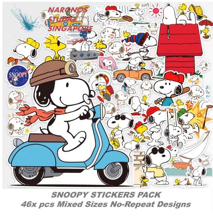 Studio Exclusive Snoopy Peanuts Character Beagle Cartoon Waterproof