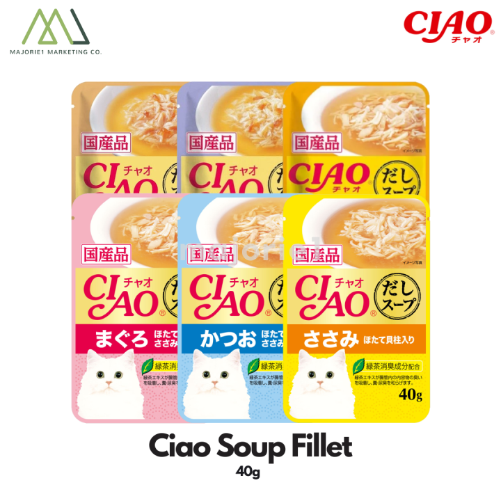 Ciao Soup Fillet Cat Wet Food 40g Lazada PH