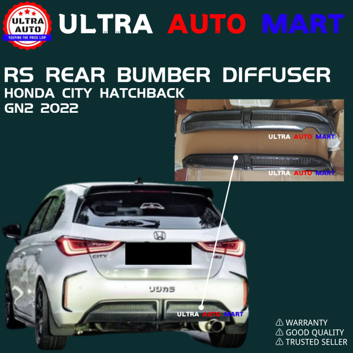 Honda City Hatchback Gn Rs Bodykit Rear Bumper Skirt Diffuser