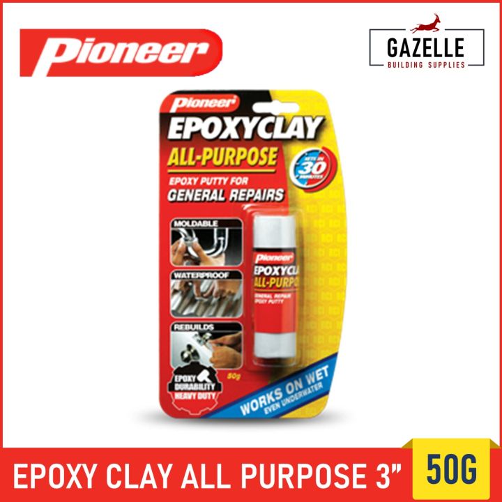 Pioneer Epoxy Clay All Purpose Fast Setting Epoxy Putty G Lazada Ph