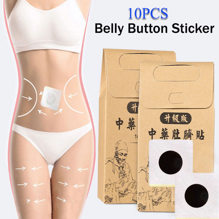 Ready Stock Pcs Slimming Navel Stick Patch Belly Burning Fat