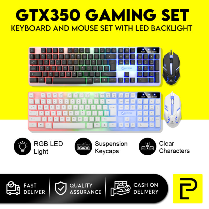 Gtx Colorful Led Backlight Ergonomic Mechanical Gaming Keyboard And