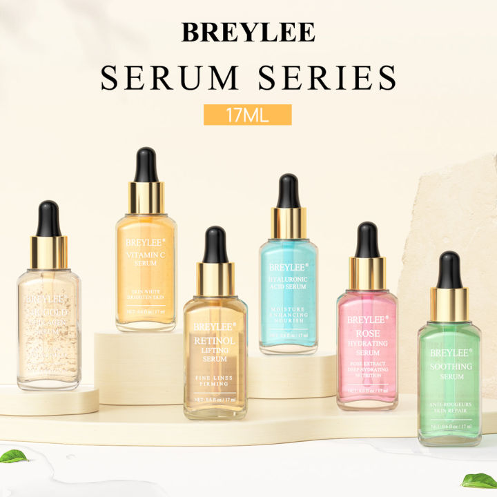 BREYLEE Face Serum Vitamin C Serum 24k Gold Hyaluronic Acid Retinol