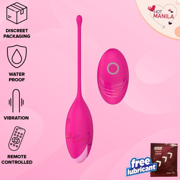 Hot Manila Love Egg Vibrator Massager Body Safe Silicone Sex Toy For