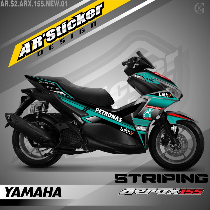 Sticker Striping Aerox New Stiker Motor Yamaha Aerox New List