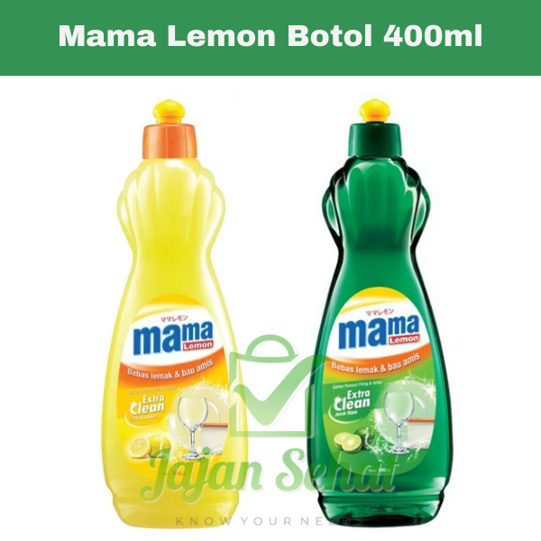 Mama Lemon Cairan Pencuci Piring Botol 400ml Lazada Indonesia