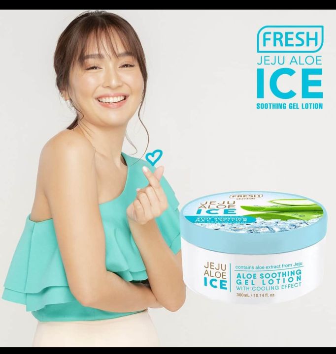 Fresh Skinlab Jeju Aloe Ice Soothing Gel Lotion 300ml Lazada PH