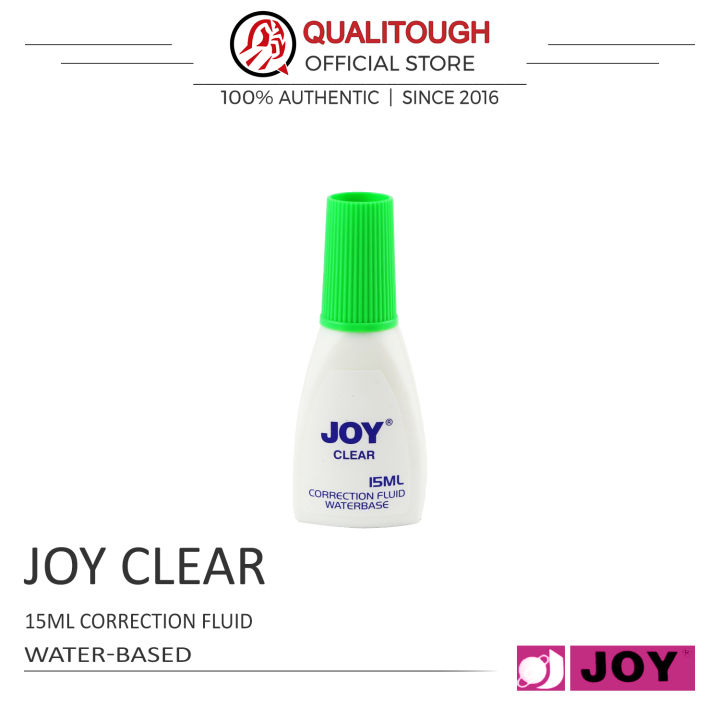 Joy Clear Correction Fluid Ml Touch N Go Office Eraser Lazada Ph