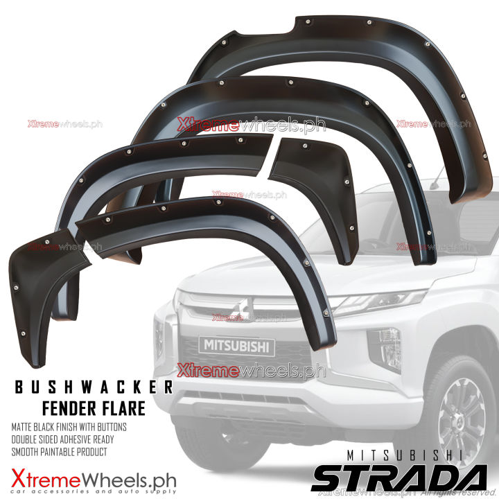 Strada All Variant 2019 2023 Paintable Smooth Matte Black Bush Wacker