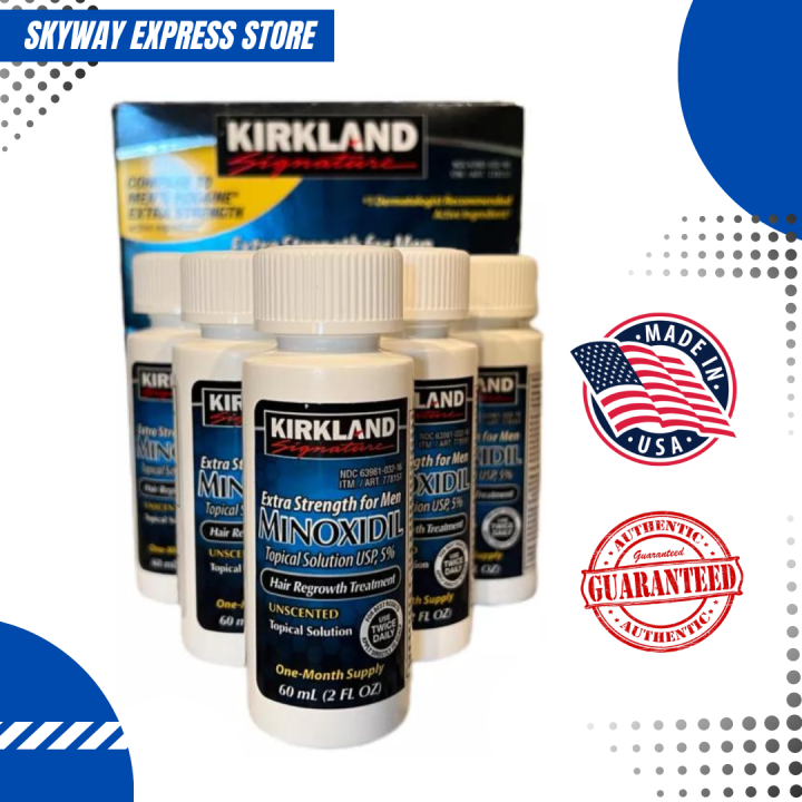 Kirkland Signature Hair Regrowth Treatment Extra Strength For Men 5