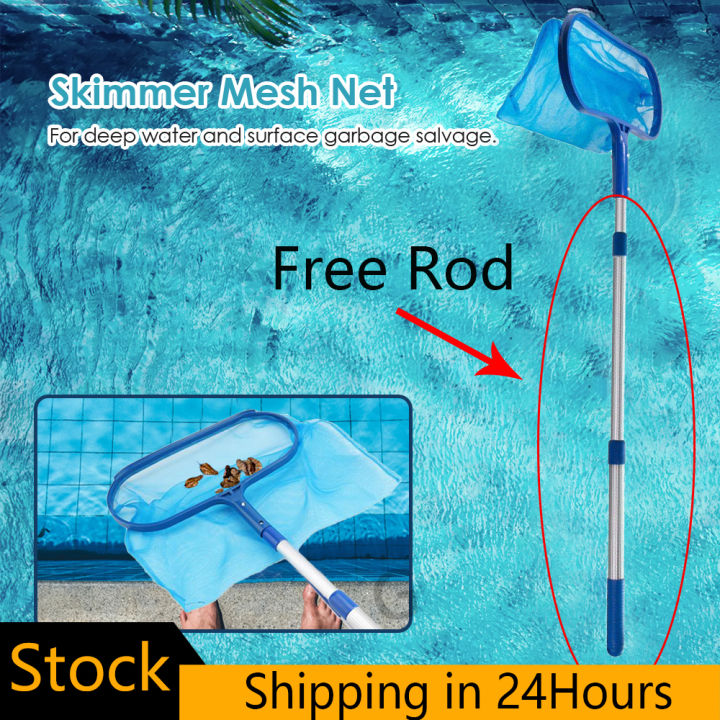 Free RodTelescopic Swimming Pool Cleaning Net Salvage Net Mesh Pool