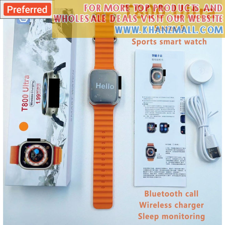 Newest Model Original T Smartwatch Iwo Max Ultra Smart Watch