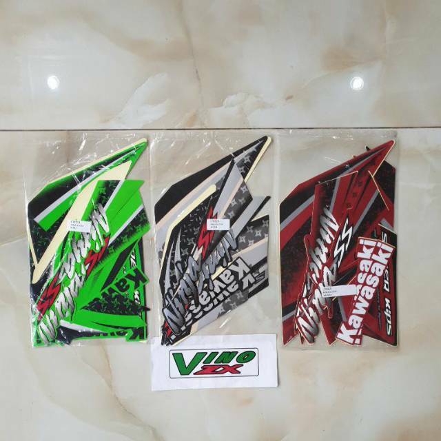 Stiker Striping Stripping Lis Kawasaki Ninja R Type Ss