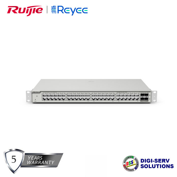 Reyee By Ruijie RG NBS5100 48GT4SFP 52 Port Gigabit Layer 3 Non PoE