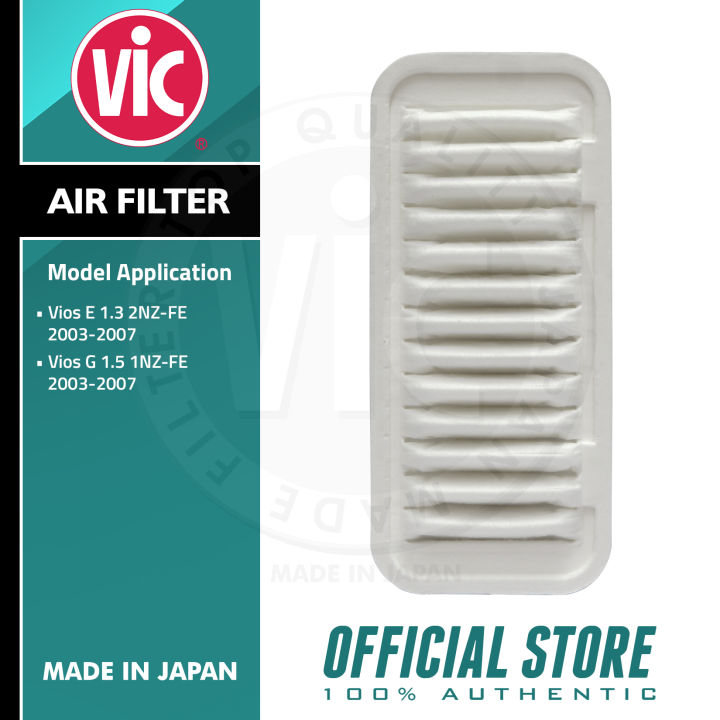 Vic Air Filter A For Toyota Vios Yaris Altis Lazada Ph