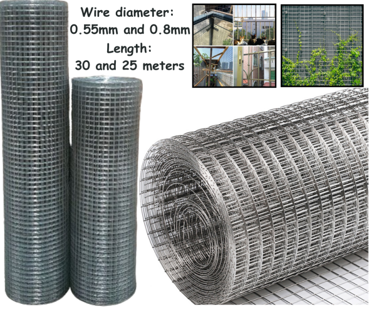 Per Roll Hot Dipped Galvanized Welded Wire Mesh Screen Chicken Wire