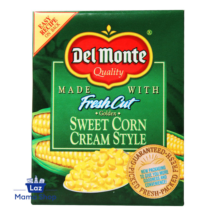 Del Monte Fresh Cut Sweet Corn Cream Style Laz Mama Shop Lazada