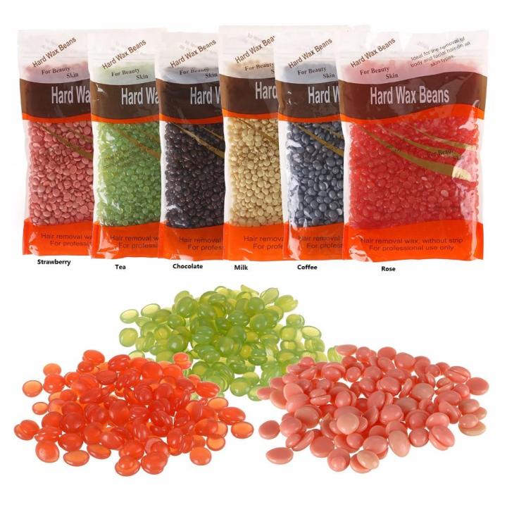 Justwax No Strip Depilatory Hot Film Hard Wax Bean G Lazada