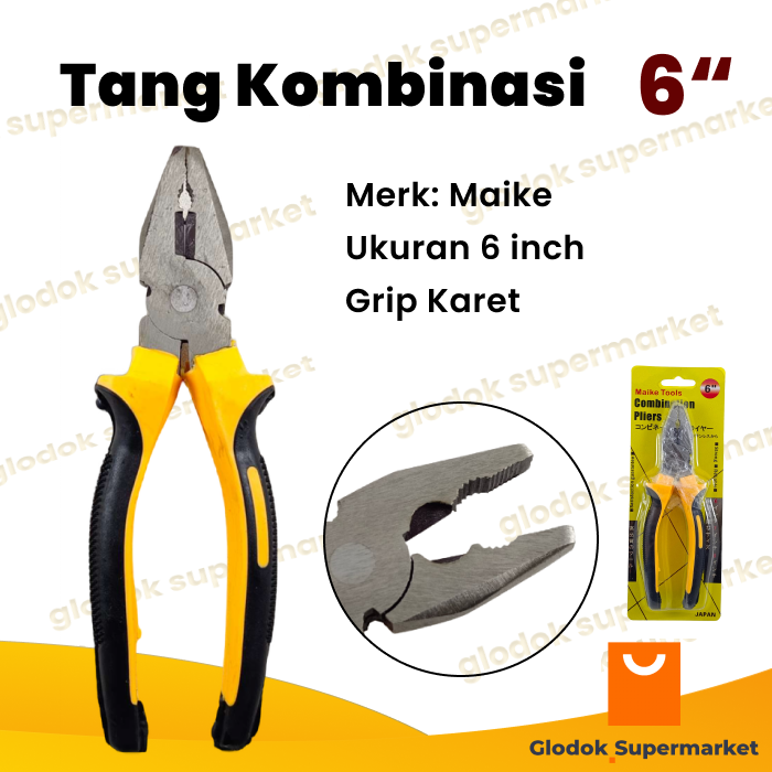 Tang Kombinasi Inch Maike Combination Pliers Inch Lazada Indonesia