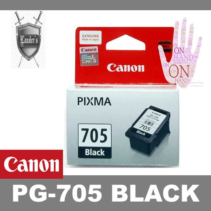 Canon PG 705 Black Original Ink Cartridge Lazada PH