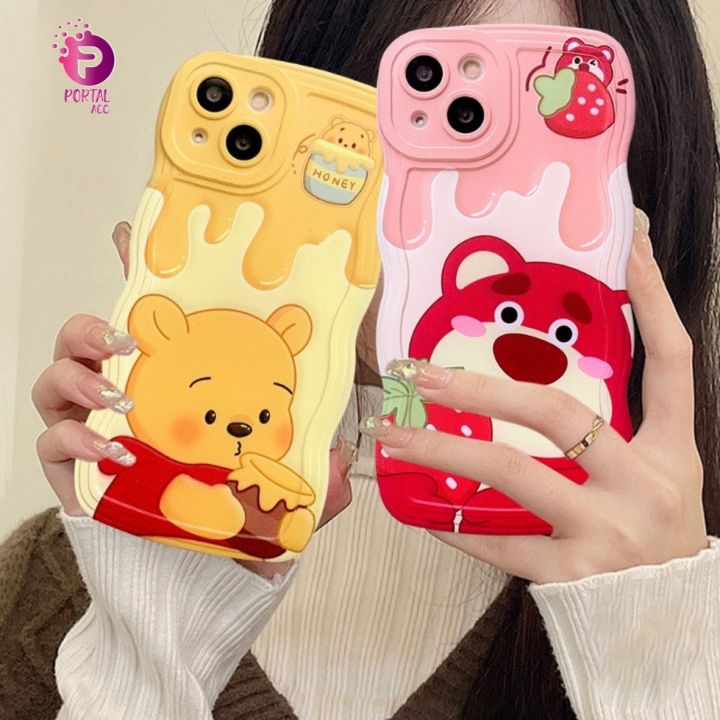 Pa Softcase Gelombang Motif Kartun Ss Casing Hp Kekinian Untuk Vivo