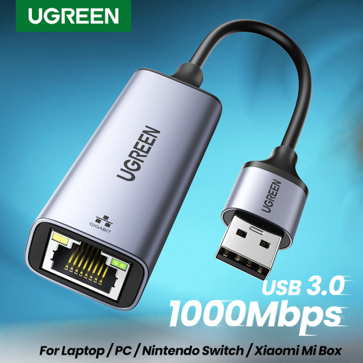 Ugreen Usb To Gigabit Ethernet Network Adapter Space Gray