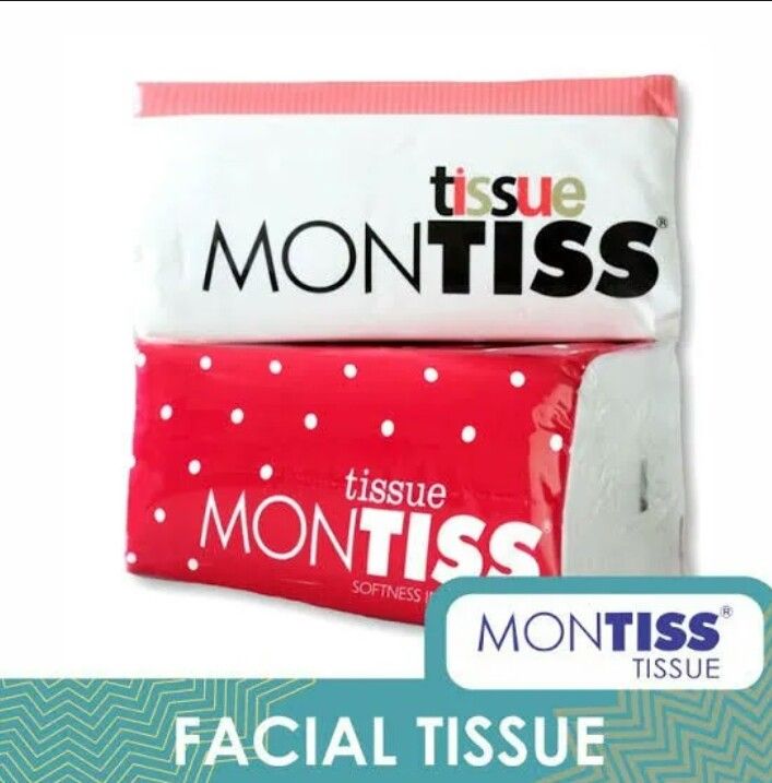 PROMO Tissue Montis 250 Sheet 2ply Tisu Wajah Facial Tissue 250