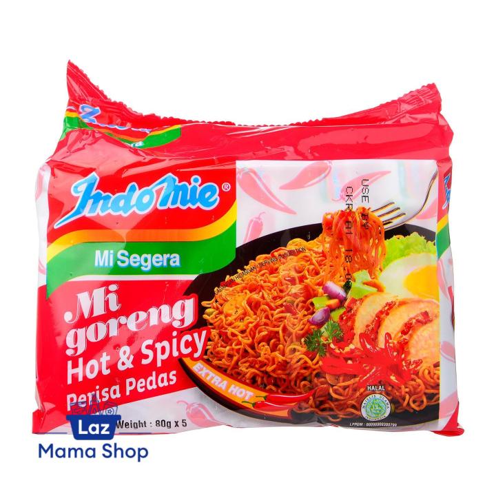 Indomie Mi Goreng Hot And Spicy Flavour Instant Noodles Laz Mama Shop