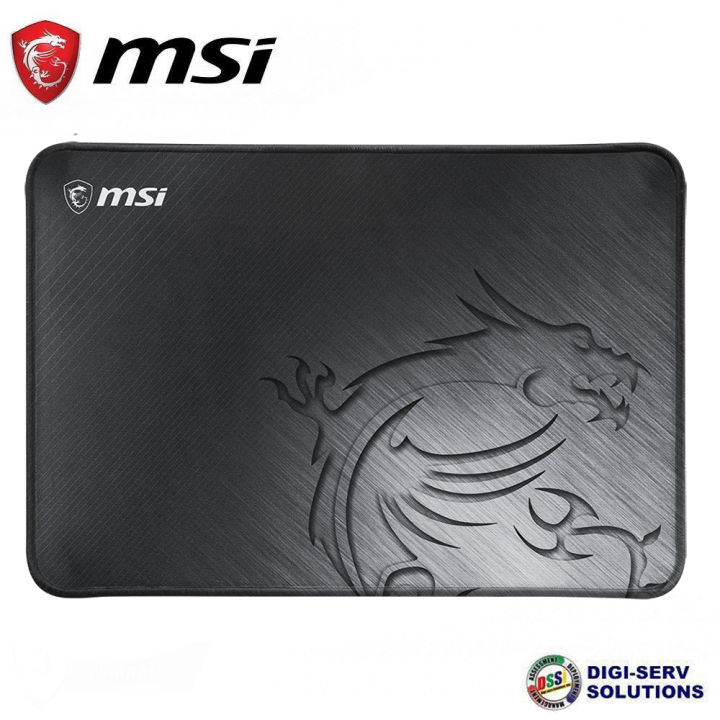 MSI Agility GD21 Gaming Mousepad With Silk Gaming Fabric Surface And