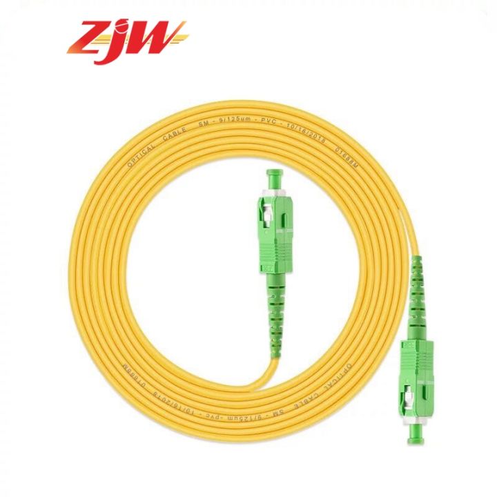 Zjw M M M Sc Apc Sc Apc Simplex Single Mode Fiber Optic Cable