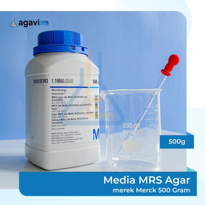 Media Mrs Agar Mrsa Merek Merck Gram Lazada Indonesia