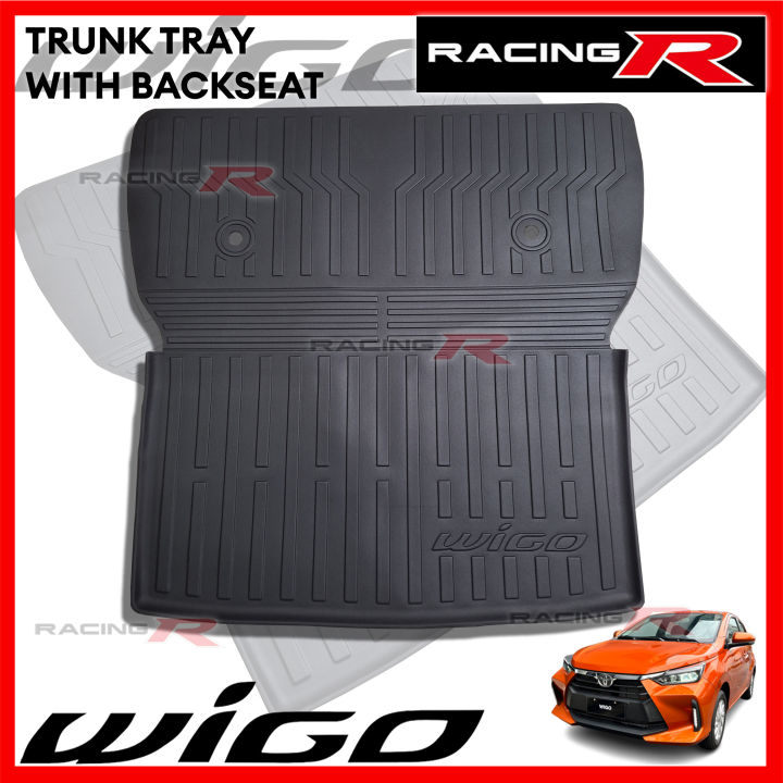 All New Toyota Wigo To Rear Cargo Trunk Tray With Backseat