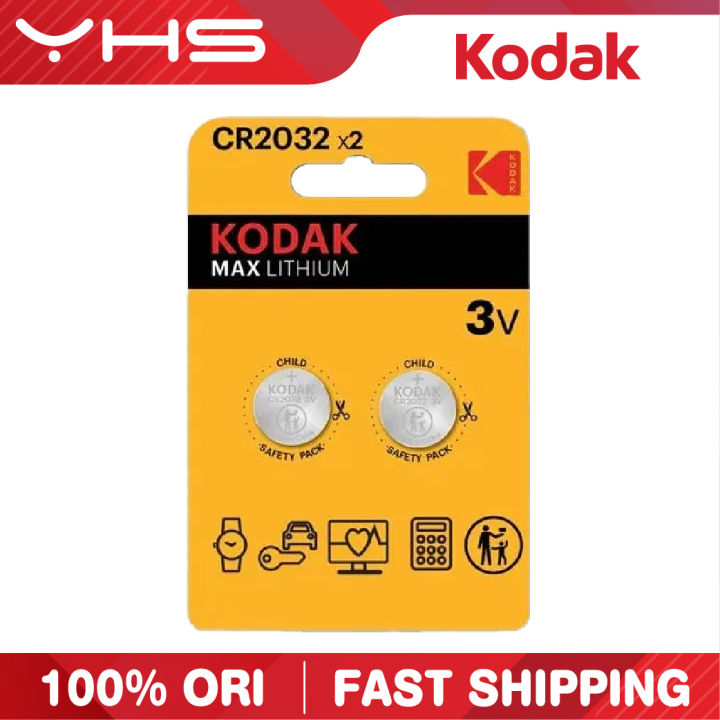 Kodak Max Lithium Cr Cr X Coin Battery Button Cell Batteries