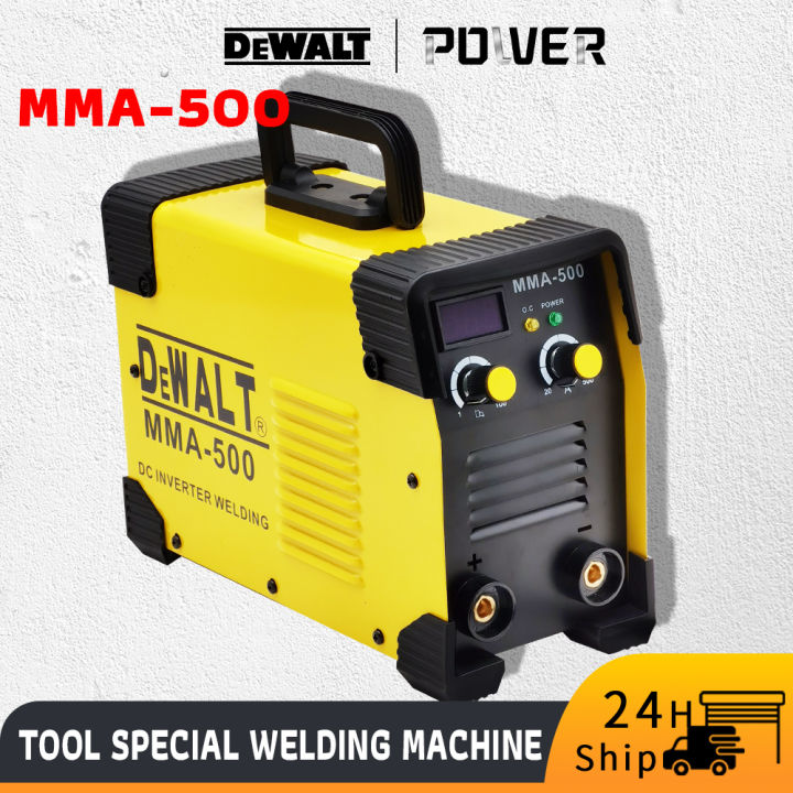 New DeWALT MINI MMA 500 Portable IGBT Inverter Welding Machine Lazada PH