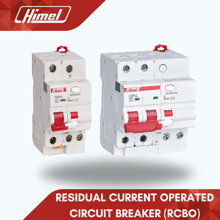 Himel Residual Current Operated Circuit Breaker RCBO 10A 16A 20A 25A