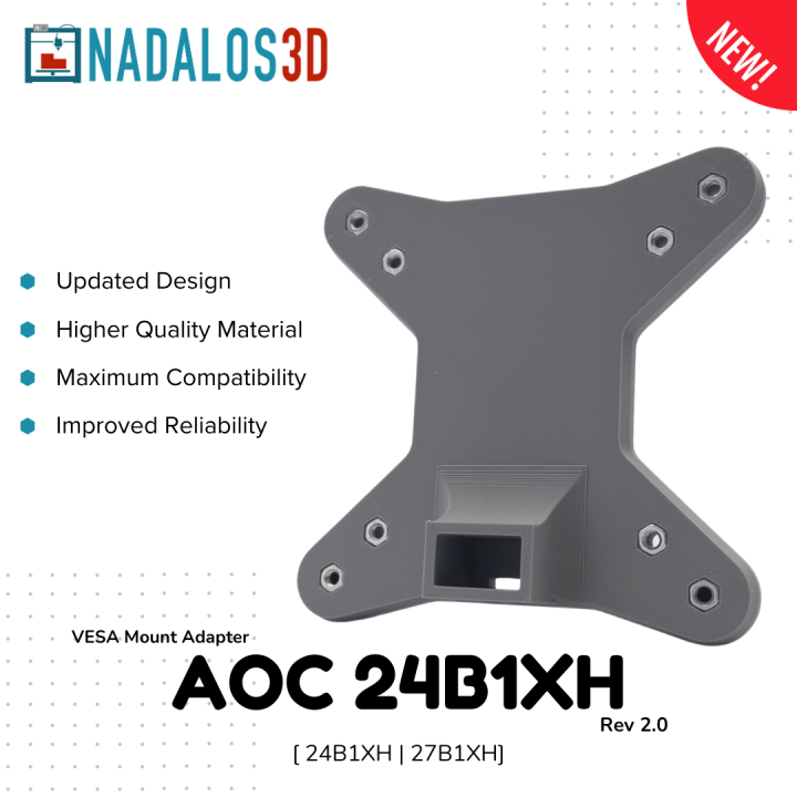 Nadalos D Vesa Mount Adapter Aoc B Xh B H Lazada Ph