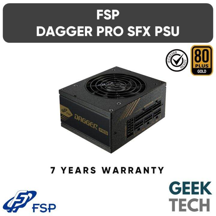 FSP Dagger Pro 80 Plus Gold Full Modular SFX Power Supply 550W 650W