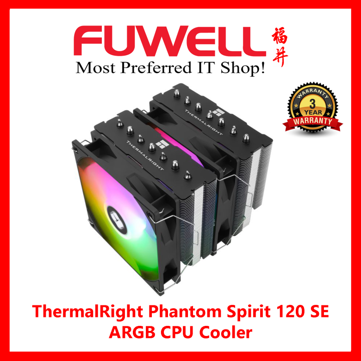 FUWELL ThermalRight Phantom Spirit 120 SE ARGB CPU Cooler Dual Tower