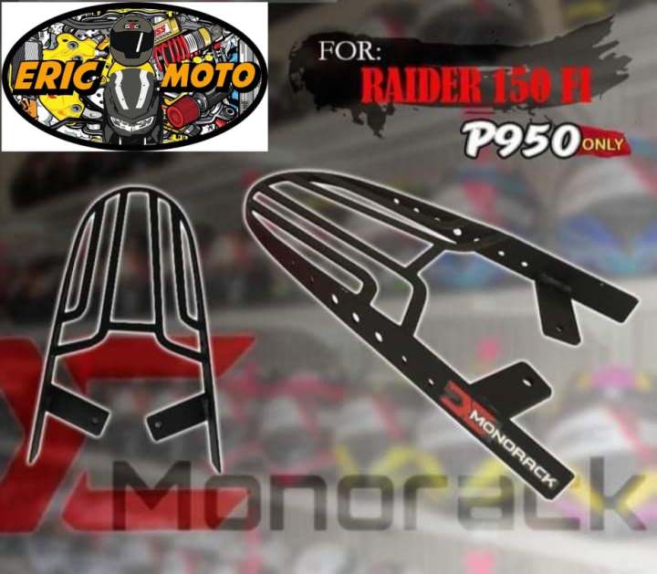 Dc Monorack Suzuki Raider 150 Fi Top Box Bracket V1 Lazada PH