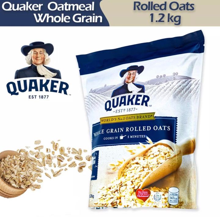 Quaker Whole Grain Rolled Oats 1 2 Kg Lazada PH