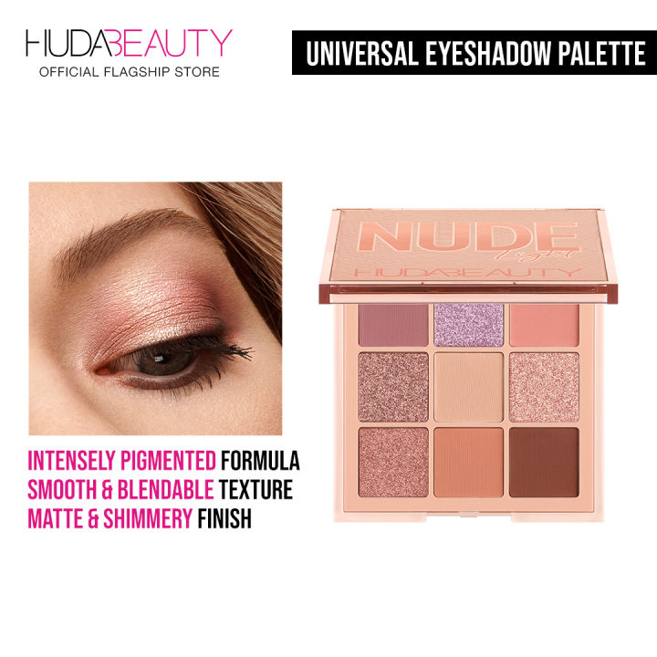 HUDA Beauty Nude Obsessions Eyeshadow Palette Lazada PH