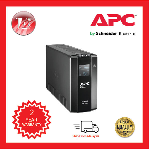 LIMITED STOCK APC Back UPS Pro BR 900VA 6 Outlets AVR LCD