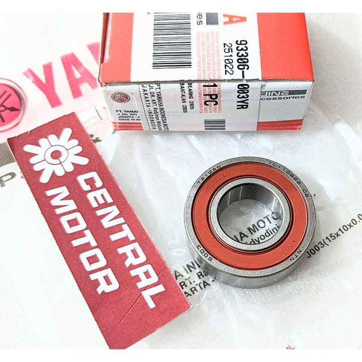 LAKER LAHER LAGER KLAHER RODA DEPAN 6003 ORIGINAL ASLI YAMAHA 93306