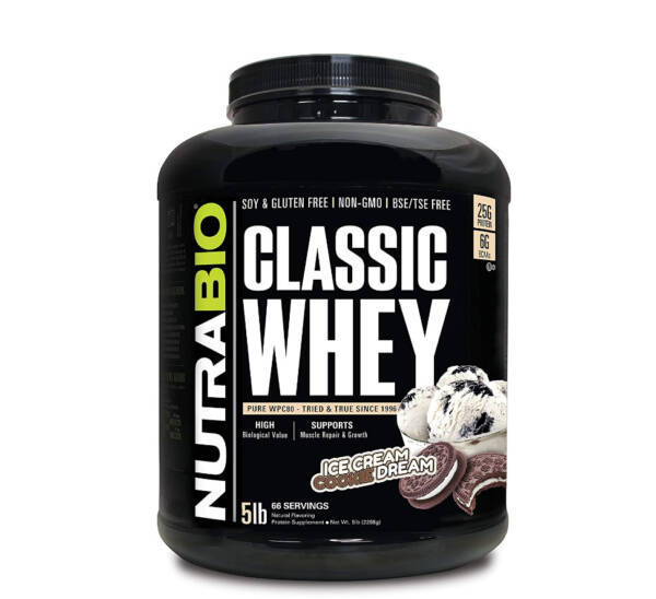 NUTRABIO CLASSIC WHEY 5 LBS ICE CREAM COOKIE DREAM Lazada PH