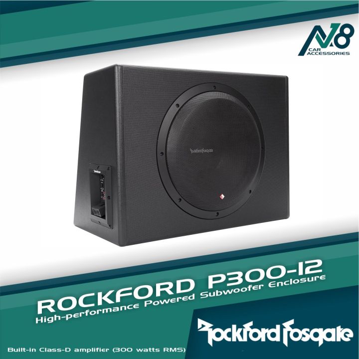 Rockford Fosgate Punch P300 12 Subwoofer Enclosure With Built In 300