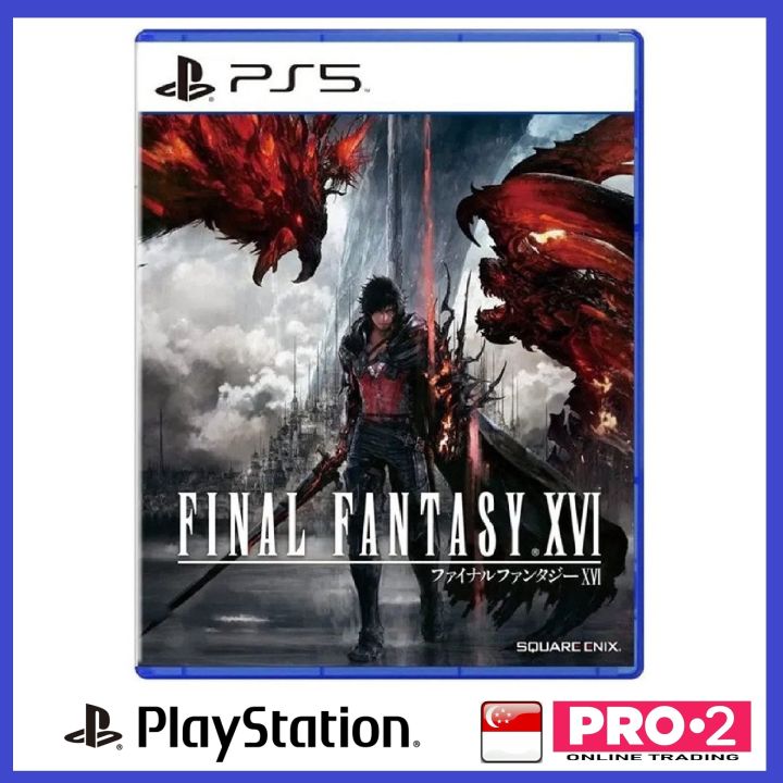 PS5 Final Fantasy XVI 16 Physical Disc Lazada Singapore