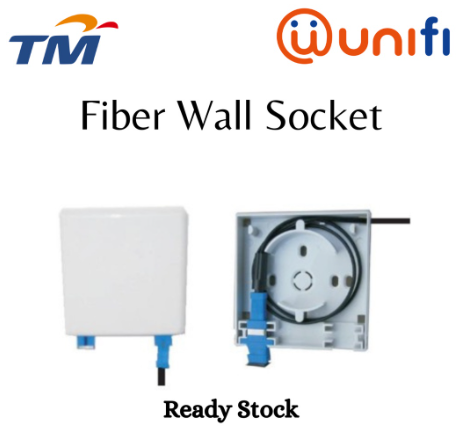 2 Ports Fiber Wall Socket FWS FTTH Fiber Optic Terminal Box Junction