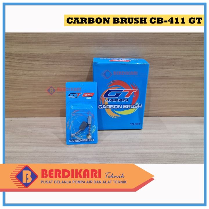 Carbon Brush GT CB 411 ARANG Spul Sepul Bostel Kul Lazada