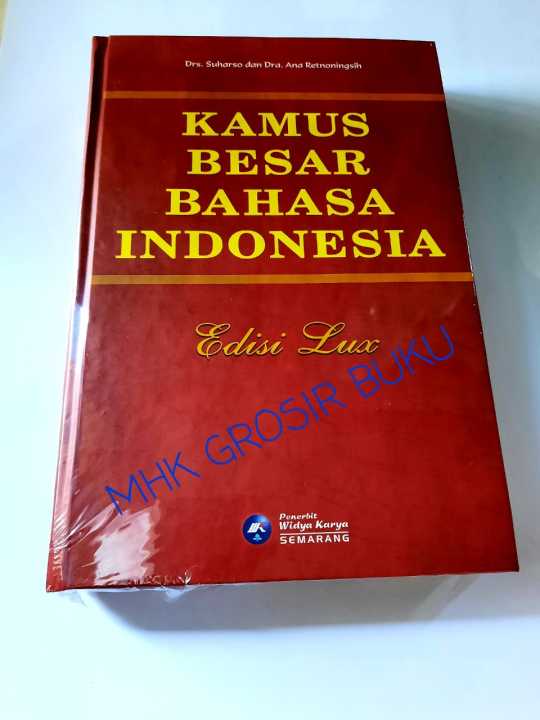 Kamus Besar Bahasa Indonesia Edisi Lux Lazada Indonesia